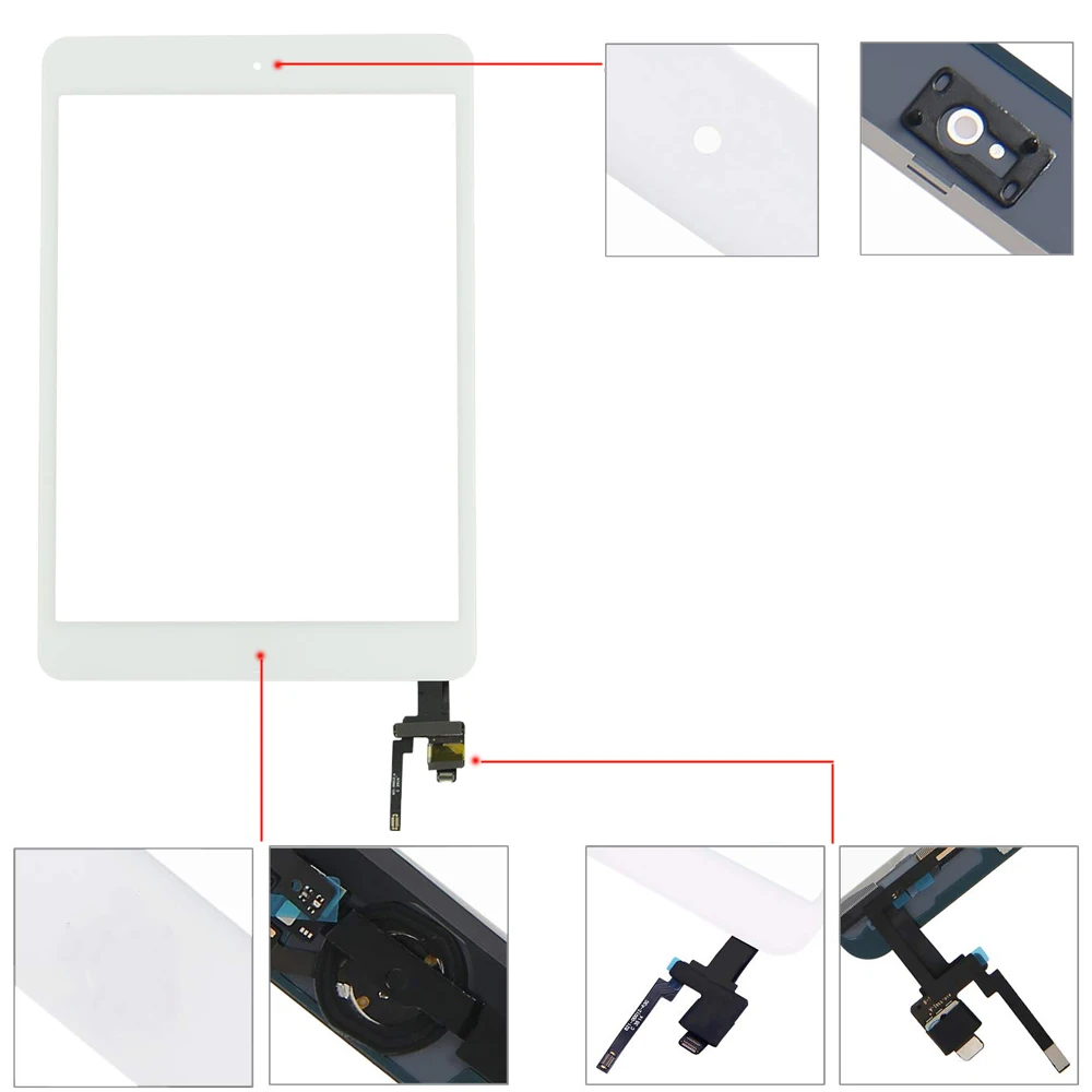7 9 &quotЖК-дисплей для iPad Mini 3Gen retina Mini3 A1599 A1600 A1601 матричный экран ЖК-дисплей Запчасти