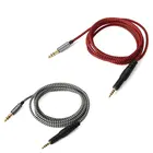 Замена аудио нейлоновый кабель для аудио-техника ATH-M50x M40x M70x M60x наушники