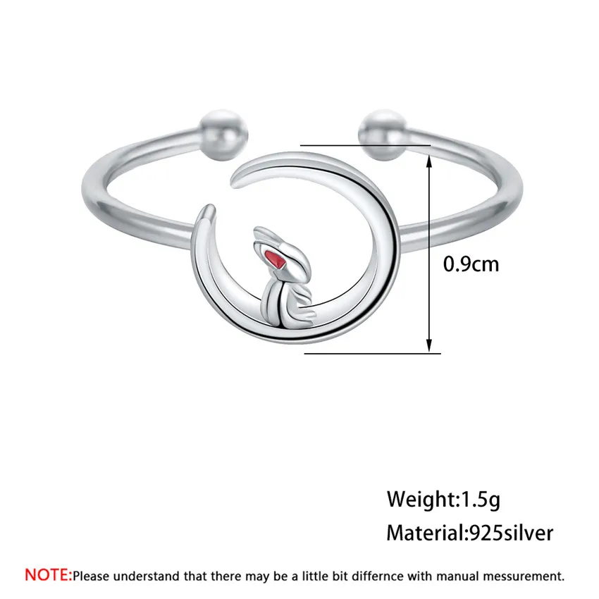 Чандлер Мун кольцо кролик для девочек-подростков Коктейльные Вечерние