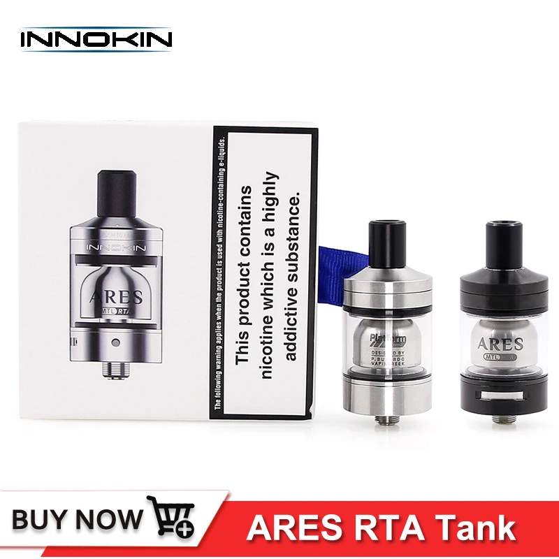 Оригинальный атомайзер для электронной сигареты Innokin Ares MTL RTA 4 мл 24 мм |