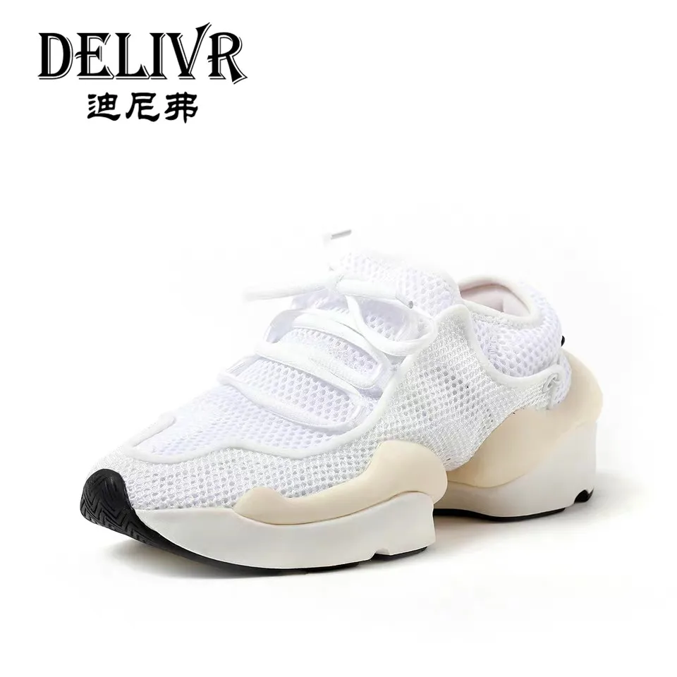 Delivr/белая Повседневная обувь женская на платформе коллекция 2019 года сезон лето