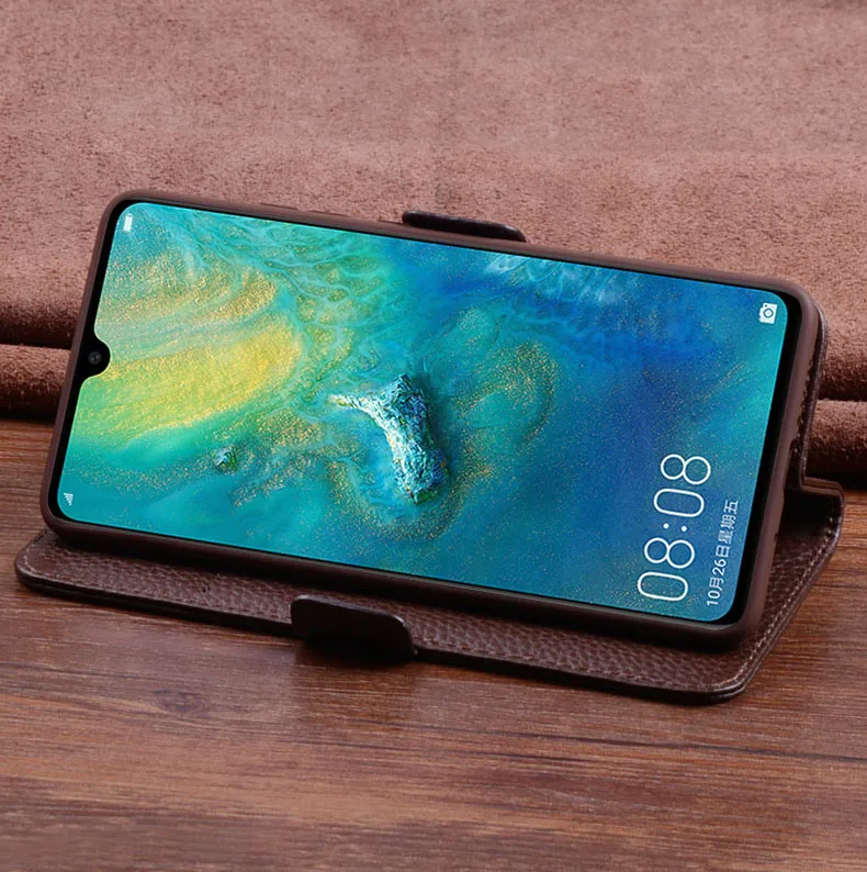 Роскошный чехол для телефона huawei mate 20 20 pro из натуральной крокодиловой кожи, новые модные чехлы для телефонов mate 20x20 x huawei, флип-чехол