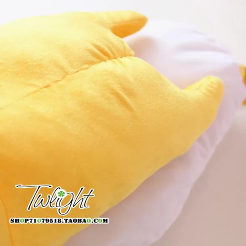 

Lazy Egg yolk Geka through plush pillow, gudetama monarch egg toys, cushions, birthday gifts, Christmas gifts 0.5kg