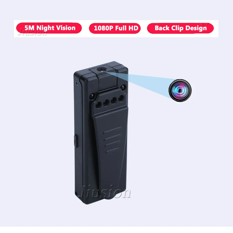 HD 1080P Мини камера клип видеокамера датчик движения ИК Ночное Видение микро видео