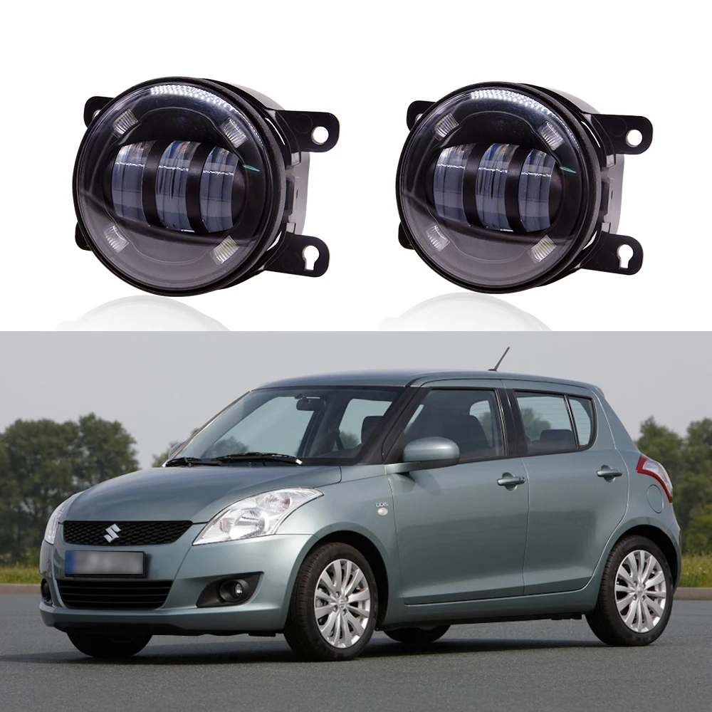 

2 шт. светодиодный туман светильник лампа DRL Вождения LED светильник для Suzuki SX4 Grand Vitara 2 ALTO 5 SWIFT 3 IGNIS 2 IMNY FJ 1998-2014