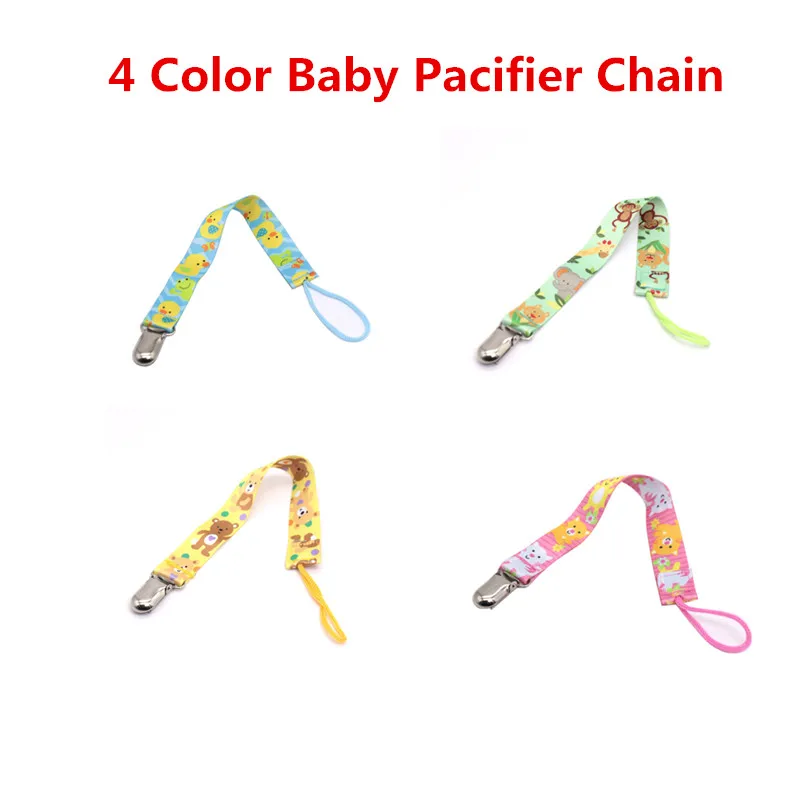 Детская пустышка с зажимом на цепочке для новорожденных ниппель клипа держатель
