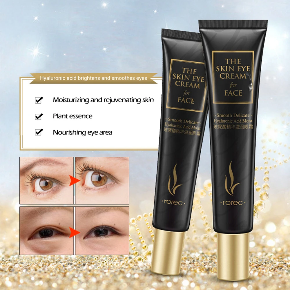 ROREC Гиалуроновая кислота против морщин увлажняющий крем для век укрепляющий