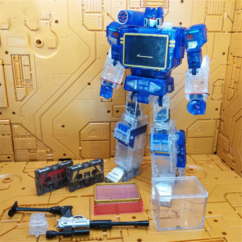 Детская игрушка робот HF 1t фигурка звуковая волна деформация King Kong mp 13