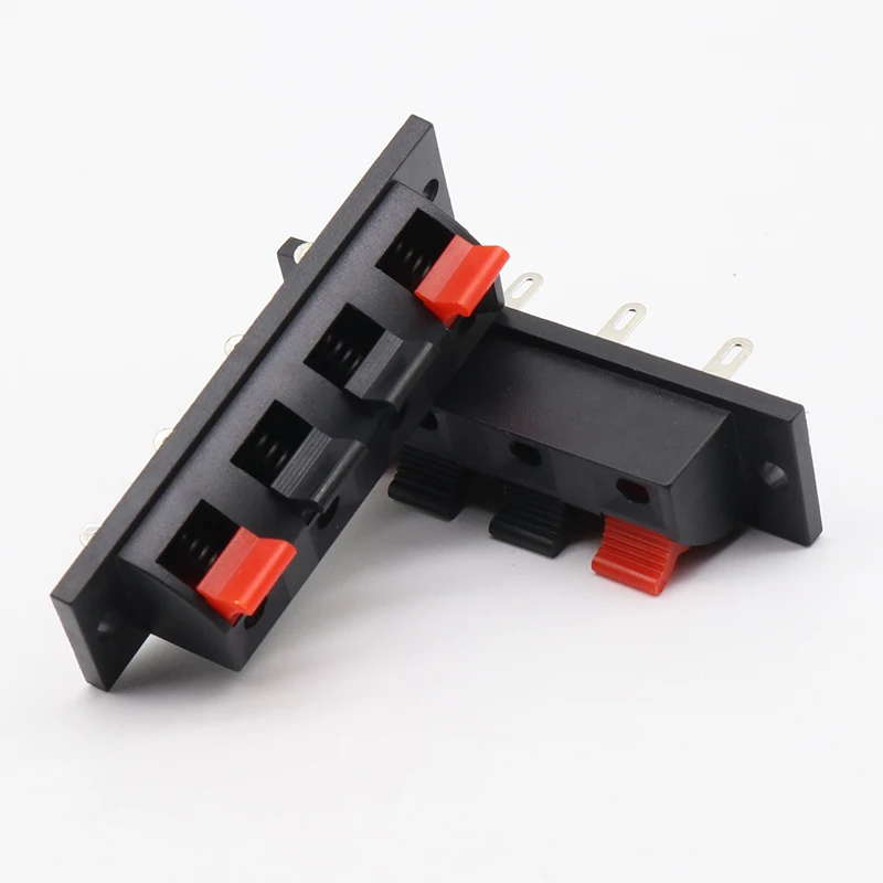 5 Pcs IMC Hot Single Row 4 Pin Position Speaker Terminal Board Connectors |