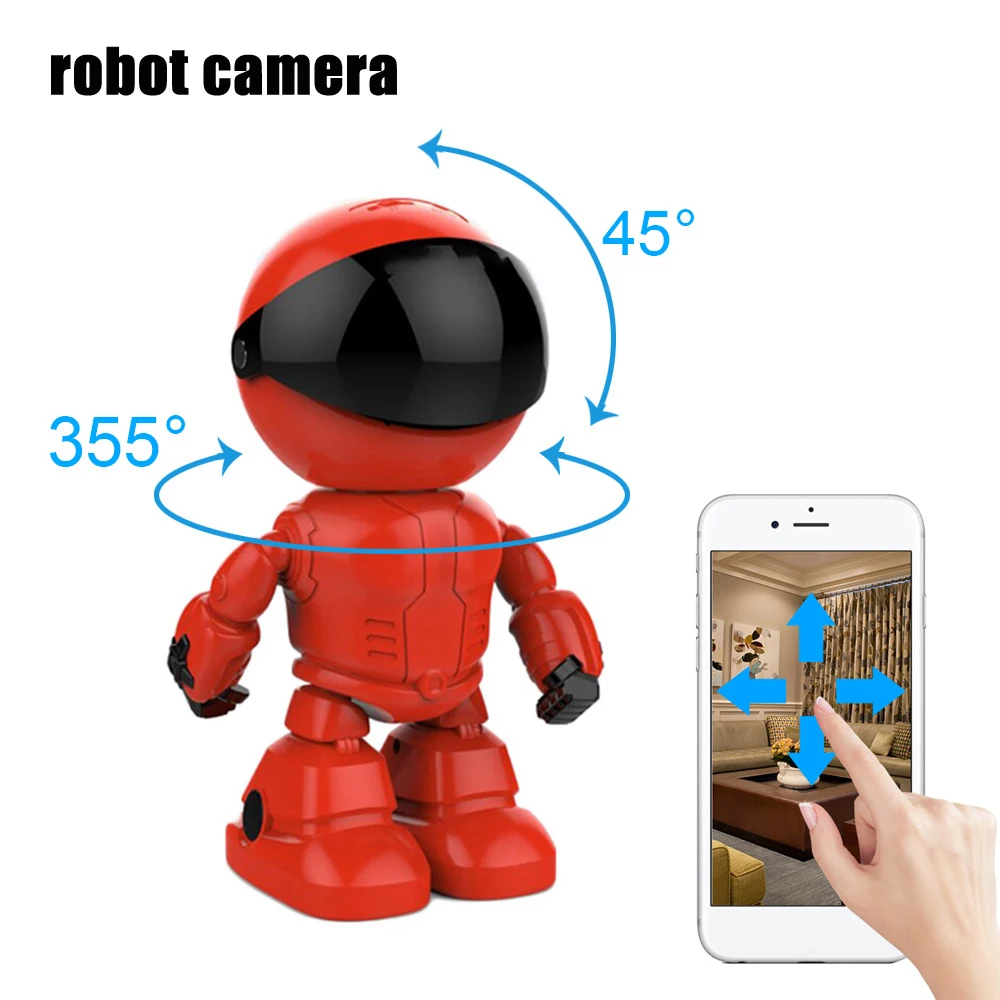 1.3MP wifi IP мини камера беспроводная IR Cut ночное видение двухстороннее аудио HD 720P PTZ