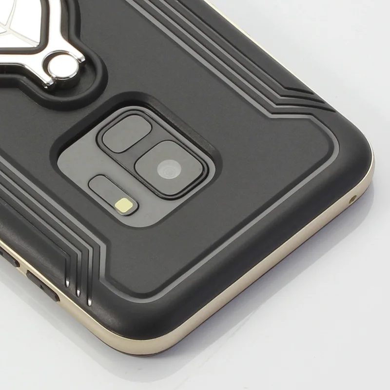 Luxury Armor Kickstand Ring Stand Case For Samsung Galaxy S8 S9 A8 Plus 2018 Note 8 PC Plastic Hard Back Cover Shockproof |