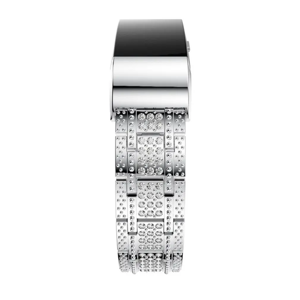 Сменный ремешок для часов из нержавеющей стали Fitbit Charge 2 с металлическим
