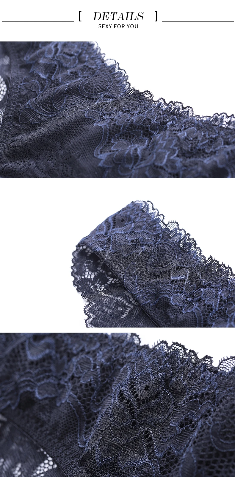 Lilymoda, 3 шт., Новое поступление, женские сексуальные бесшовные кружевные трусики, трусики, нижнее белье, повседневное нижнее белье, удобное