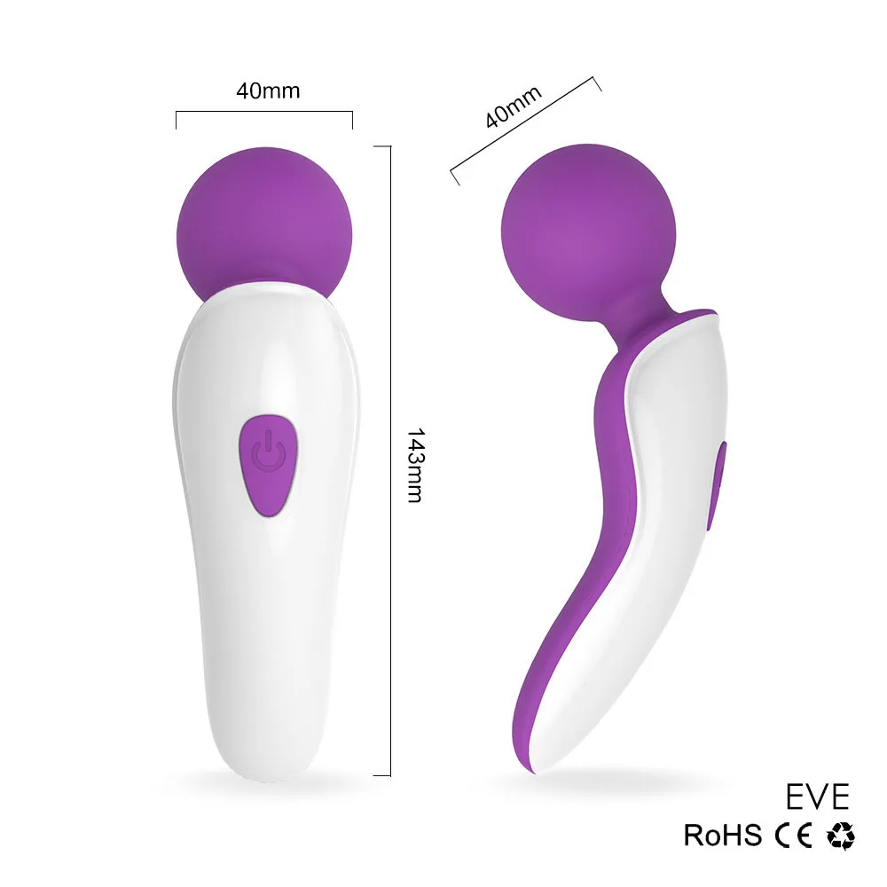 Ручной вибратор для женщин Мульти-скорость Водостойкий G Spot секс-игрушка