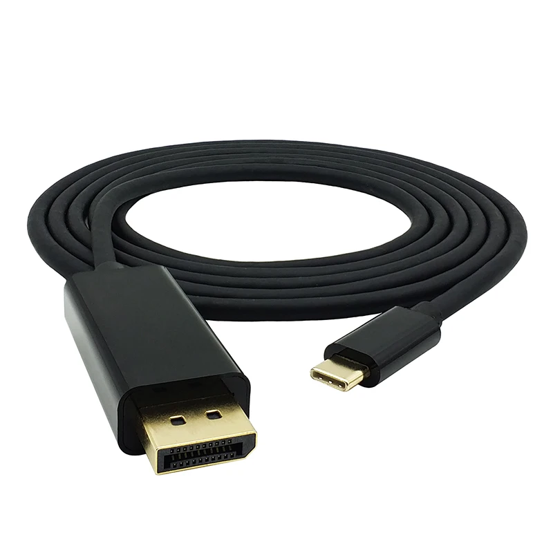 Кабель переходник USB3.1 для HDTV 1 8 м Type c папа DP поддержка видеоадаптера 4K кабель