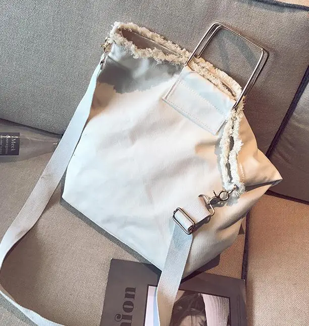 Anawidare Женская Повседневная сумка холщовая большая летняя пляжная через плечо