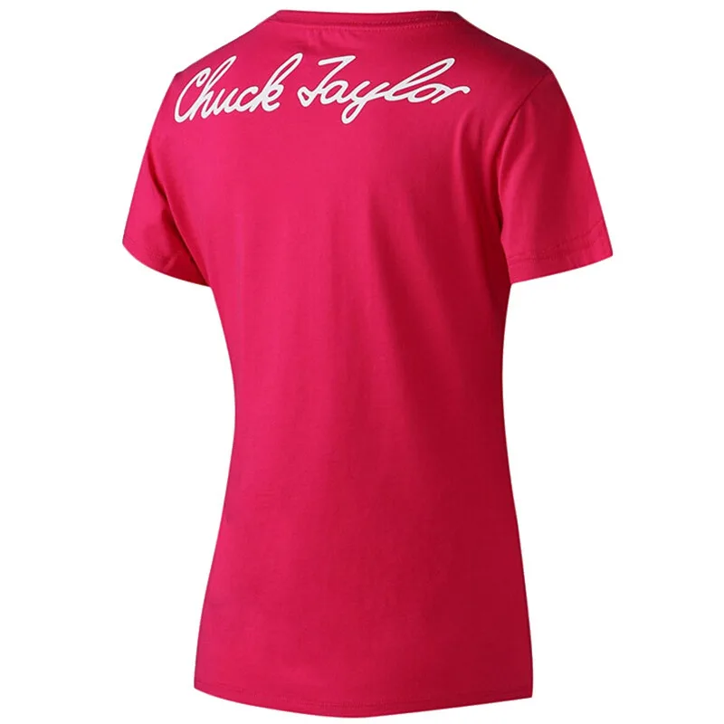 Новое поступление оригинальные женские футболки Converse спортивная одежда с