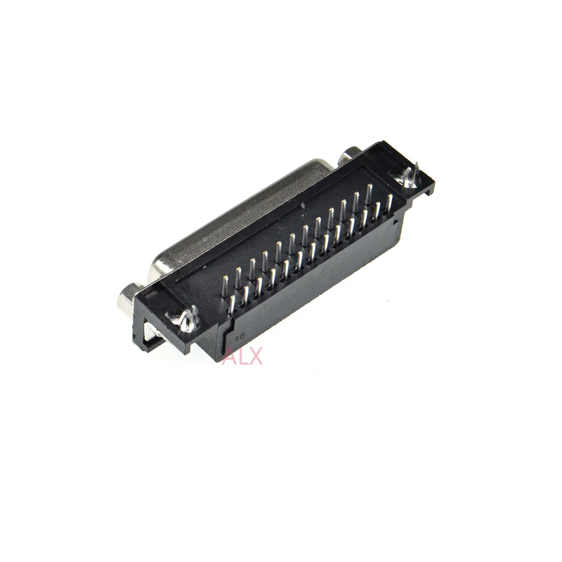 5 шт DR25 принимающий pcb-разъем разъем последовательного порта Угловые D-Sub COM разъемы 25pin гнездо 25 P Адаптер для печатной платы