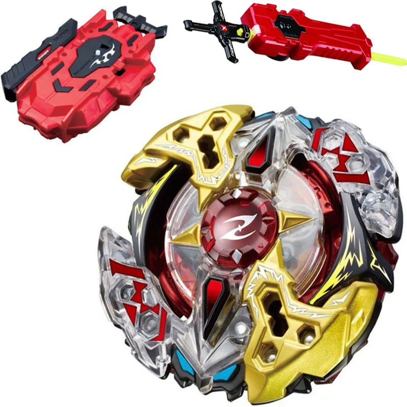 Beyblade Black Victory Strike God Valkyrie/Valtryek Infinite B-96 Starter W/Launcher+ Lr Red Launcher и Sword Launcher - Цвет: Ali069