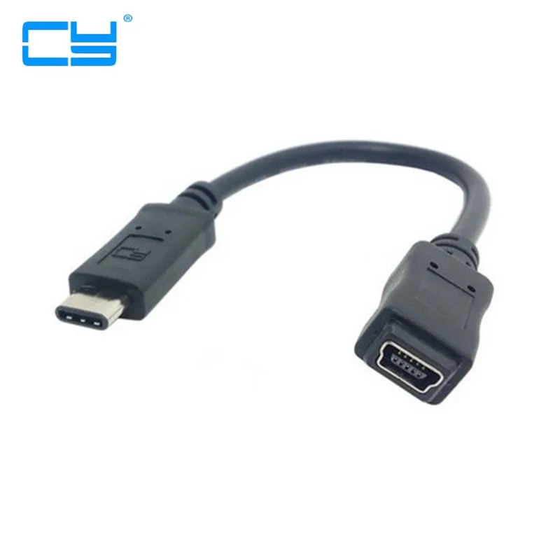 2 шт. Реверсивный дизайн USB 3 0 1 Тип C разъем для Mini Женский кабель передачи данных