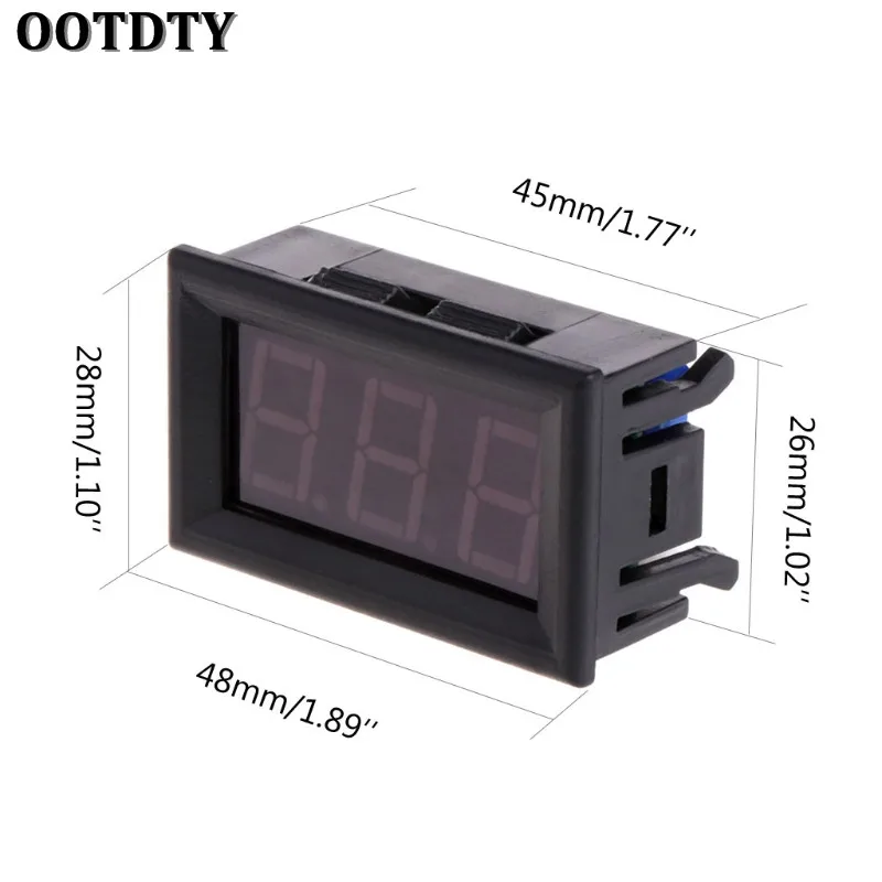 Светодиодный цифровой термометр OOTDTY измеритель температуры