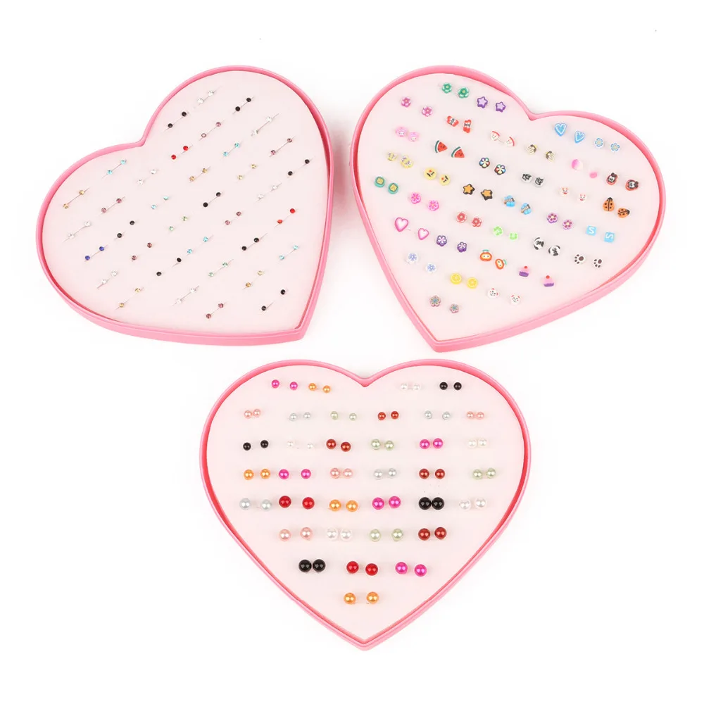 36 пар разноцветные гипоаллергенные пластиковые гвоздики|hypoallergenic stud earrings|clay