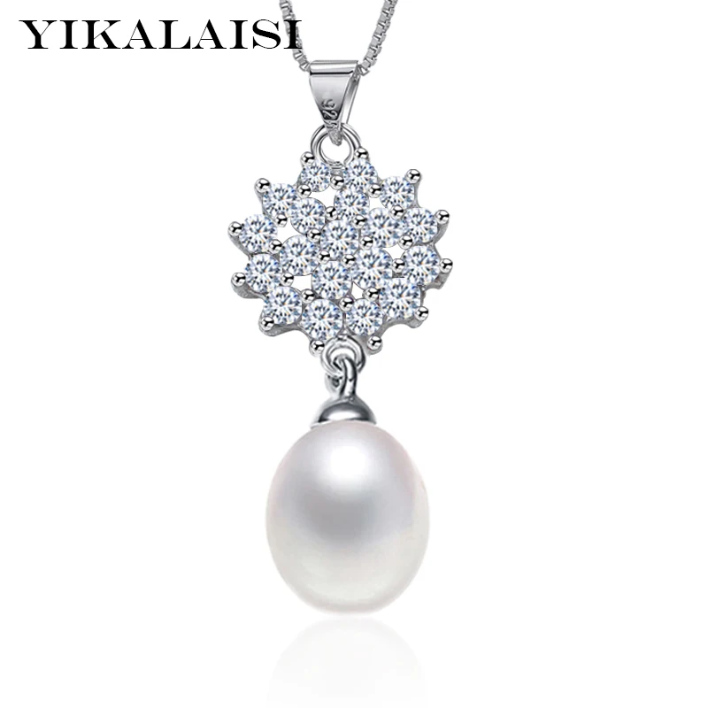 YIKALAISI 925 пробы серебряные ювелирные изделия из циркона для женщин натуральная