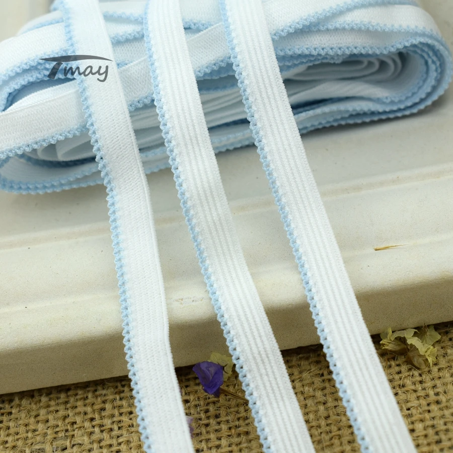 Эластичные кружевные ленты #1412 в стиле патчворк с цветочной отделкой резинки для