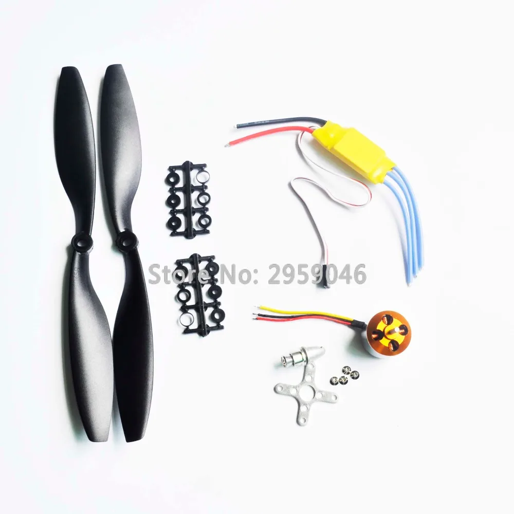 Набор рамок для квадрокоптера ZMR F450 2212 1045 кв двигатель XXD 30A пропеллер APM LED 5V12V BEC CC3D