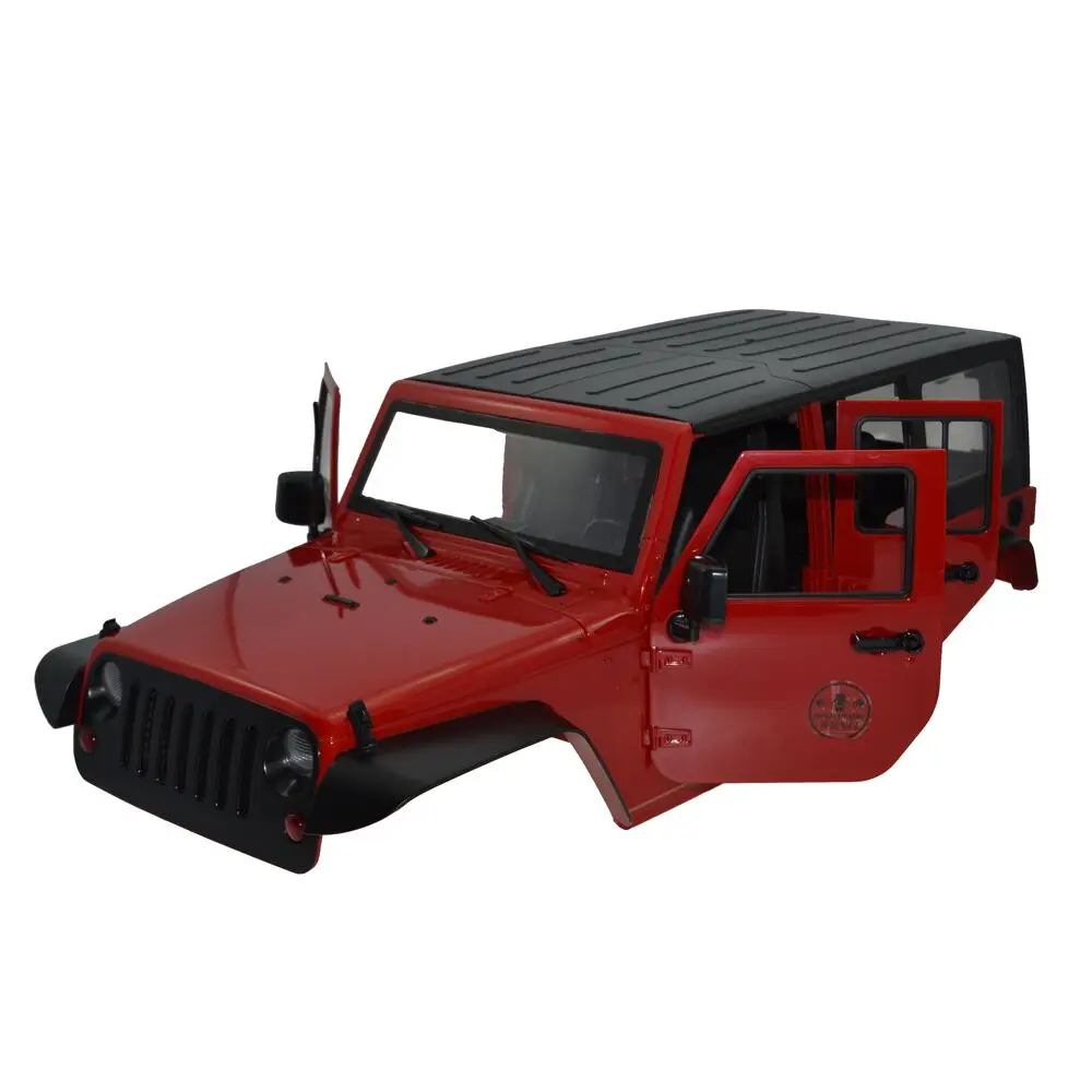 Корпус кузова автомобиля 12 3 дюйма 313 мм колесная база для осевого SCX10 и II 90046 90047 jeep
