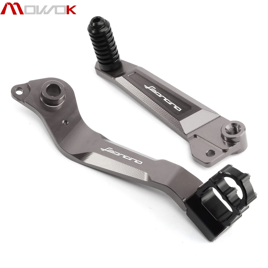 Для Benelli leoncino500 leoncino 500 Nieuwe Ontwerp Motor Fiets Rempedaal& gear Shifting Hendel Paar CNC aluminum Pedaal