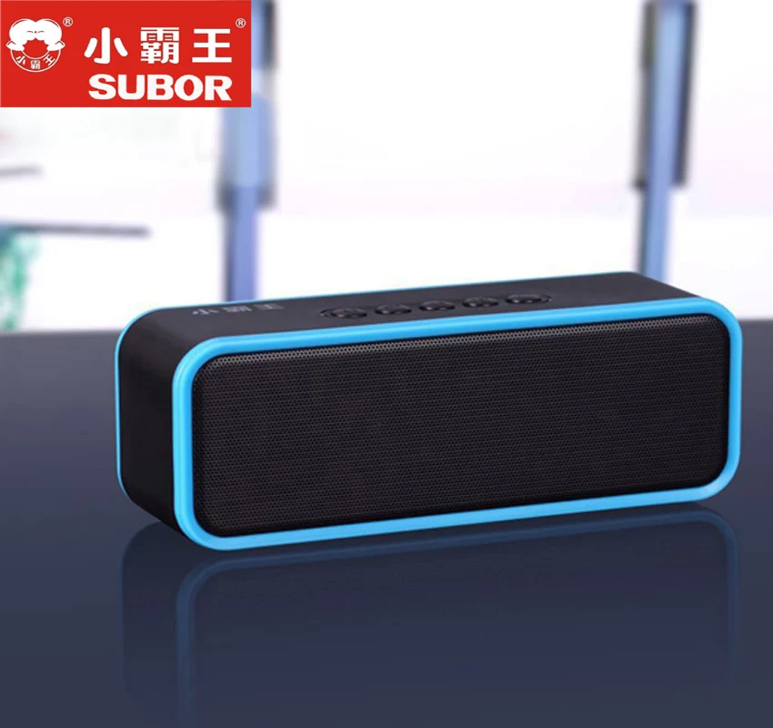 Subor D51 HD басовый звук беспроводной Bluetooth динамик fm-радио с микрофоном Поддержка TF