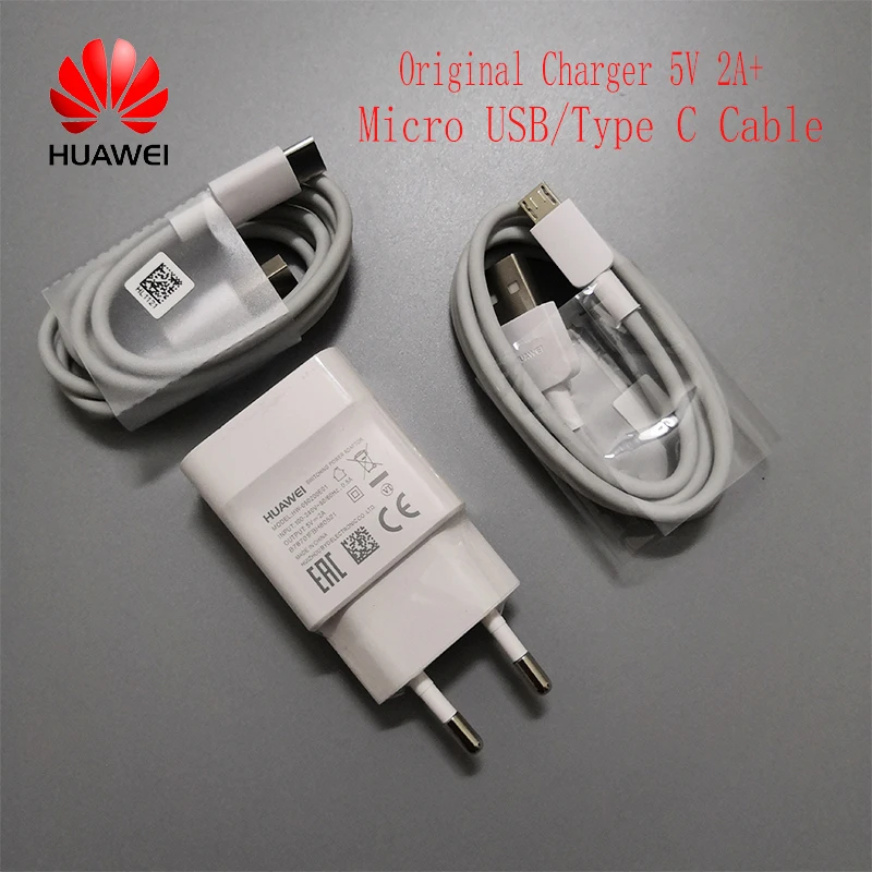 Оригинальный адаптер зарядного устройства HUAWEI 5 В/2 А кабель для передачи данных