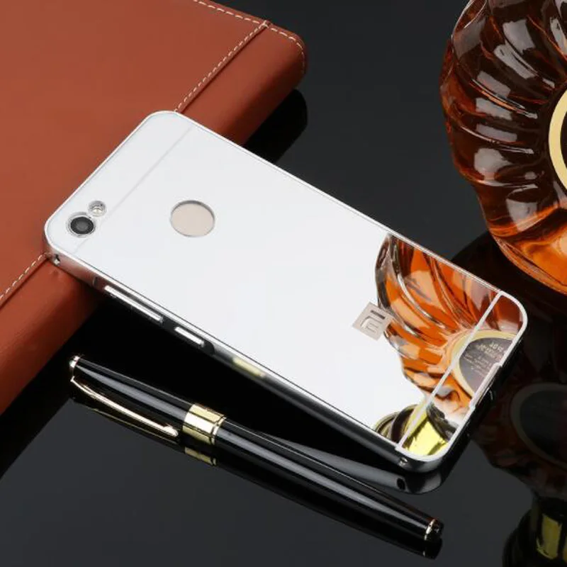 Для Xiaomi Redmi Примечание 5A Prime чехол 64 ГБ 32 ГБ жесткий алюминиевый бампер акриловый зеркальный чехол для Redmi Note 5 A Prime чехол для телефона Capa