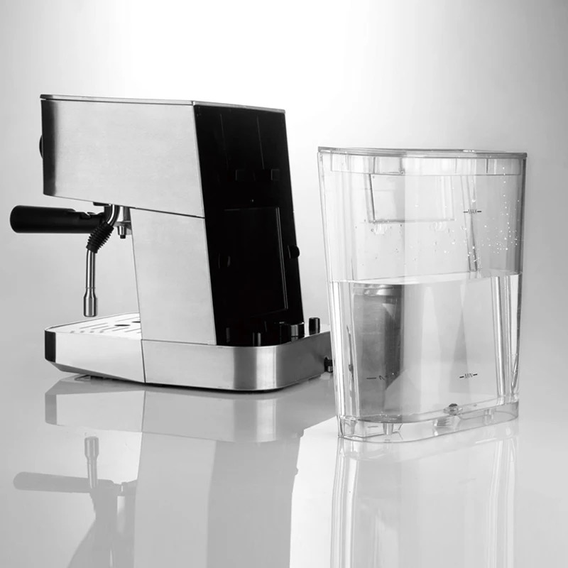 BARSETTO 15Bar Pressure Coffee Machine stainless steel household espresso coffee maker-EU Plug | Makers