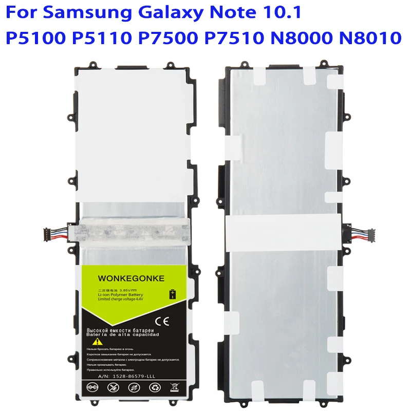 Аккумулятор 7000 мАч SP3676B1A для Samsung Galaxy Note 10 1 GT-N8000 P7500 P7510 P5100 P5110 N8010 N8020 P5113 | Мобильные
