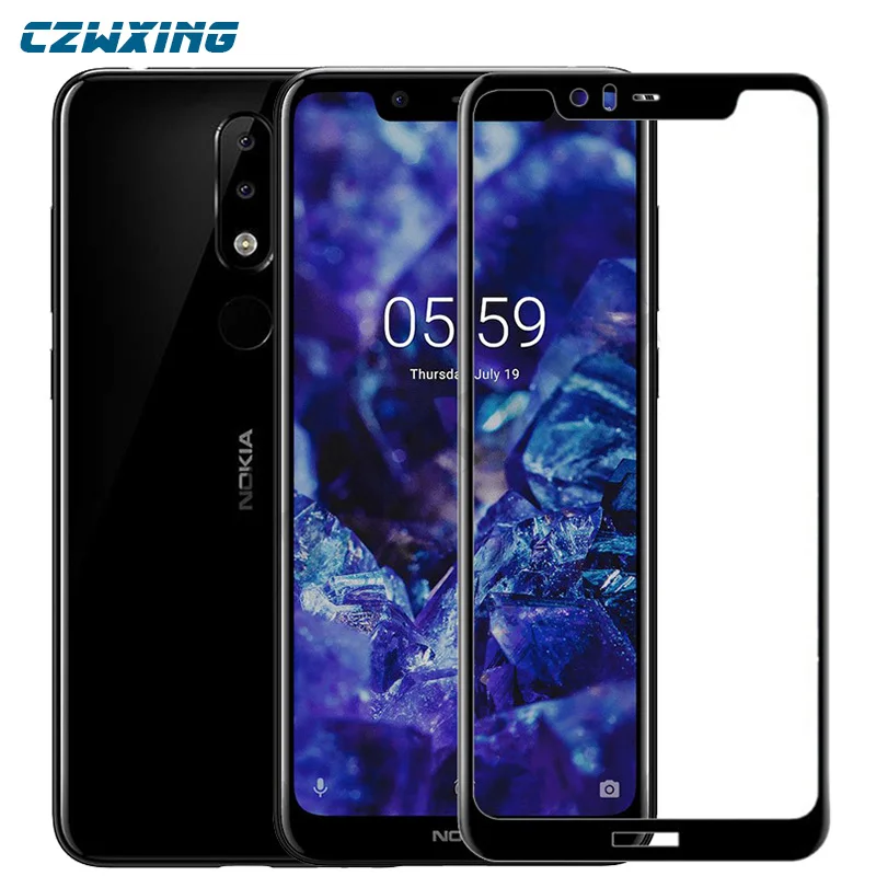 Закаленное стекло для Nokia 5,1 Plus, закаленное стекло Nokia 5,1, Защитная пленка для экрана для Nokia 5,1 Plus TA-1105 TA-1108 TA-1120 TA-1112