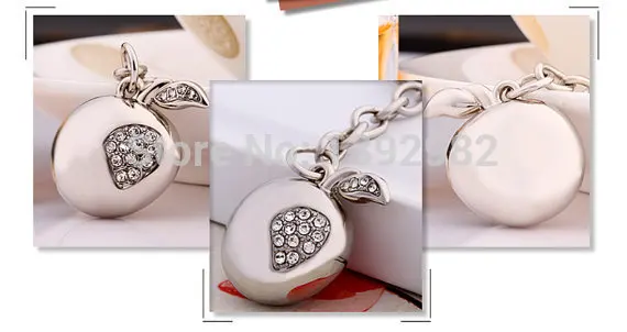 Customized word carved ) Personality 3D apple keychain/apple accessory|accessories website|accessories kingaccessories gold |