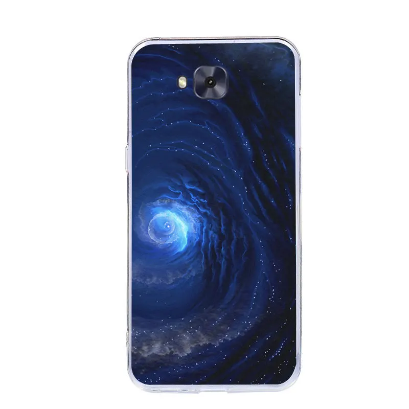NORLSTY Phone Cover For Asus Zenfone 4 Selfie ZD553KL Case Soft TPU Silicon 5.5&quot Cases Cartoon |