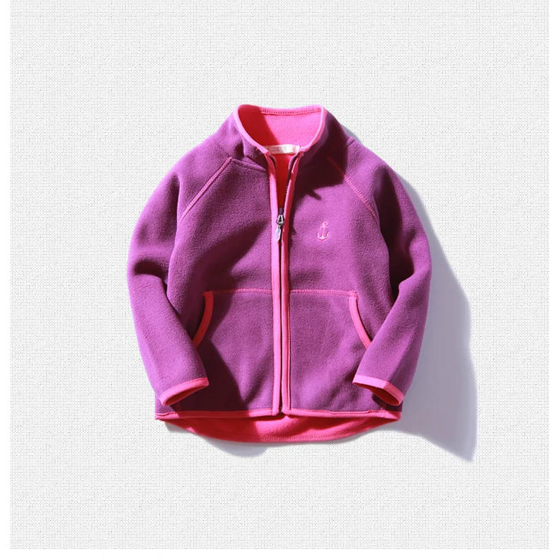 2 8 лет дети Верхняя одежда куртки флис pinkycolor на молнии для мальчиков кардиган