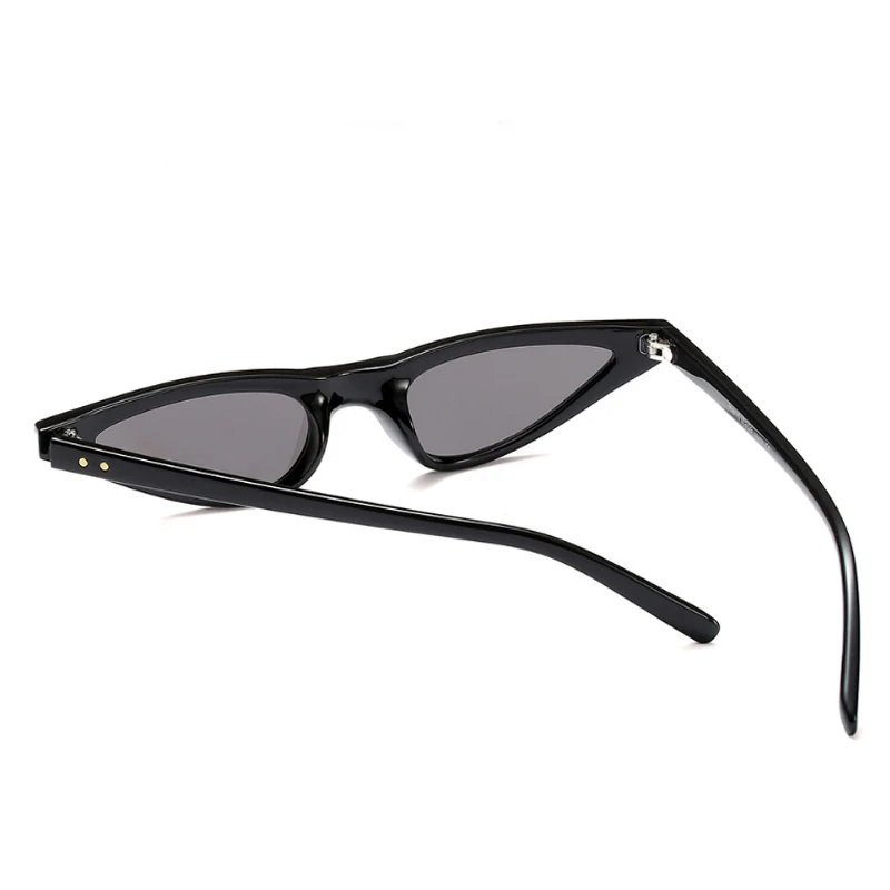 Очки солнцезащитные женские кошачий глаз с заклепками UV400|sun glasses female|brand cat eye