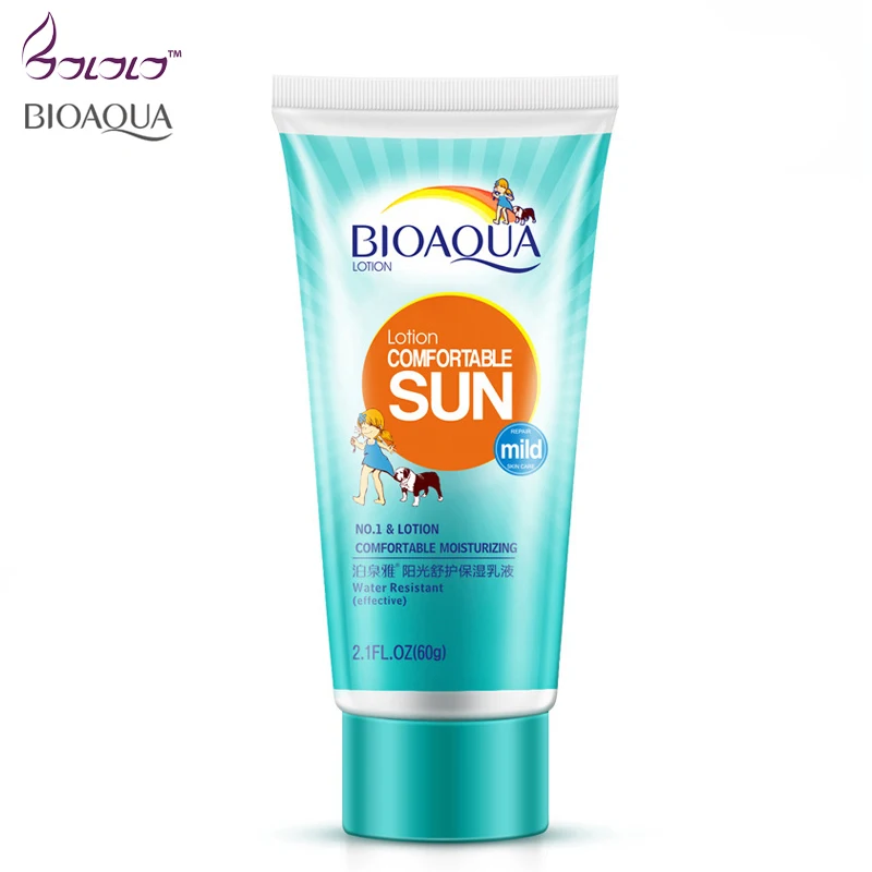 Bioaqua Sunshine Защитная основа увлажняющая эссенция алоэ вера гель Косметика чудо
