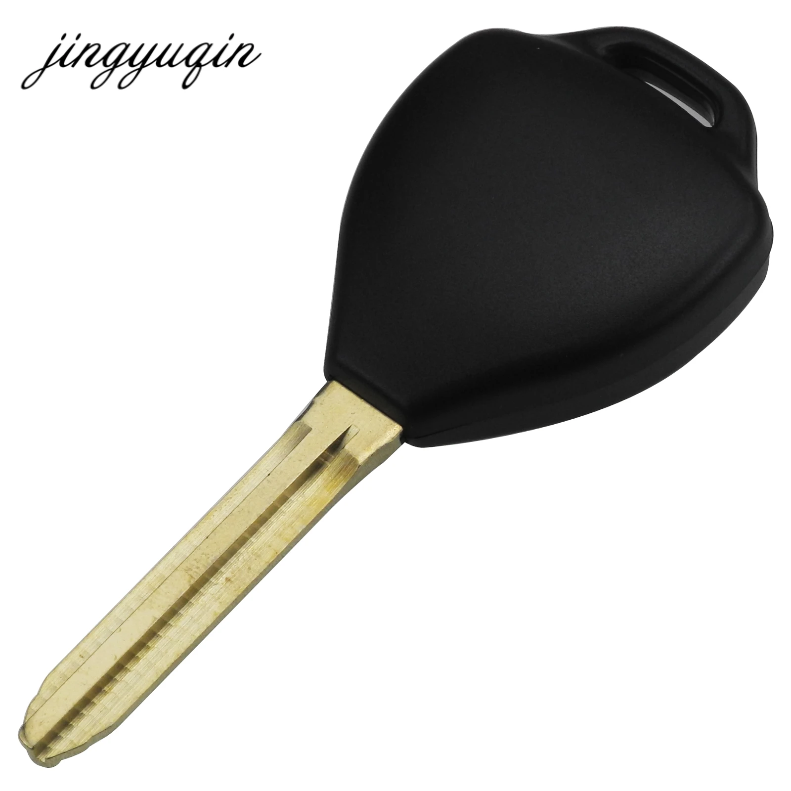 Jingyuqin пустой корпус для дистанционного ключа оболочка подходит для Toyota Corolla Alphard Camry TOY43 3/4 кнопки Fob чехол