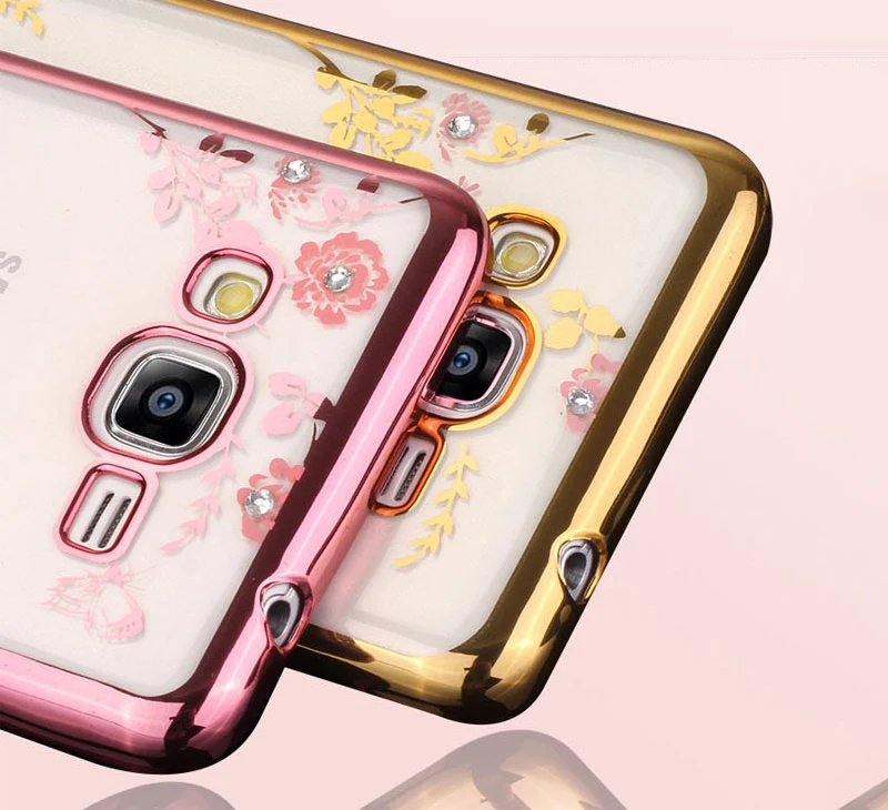 YueTuo etui, coque, чехол, чехол для samsung Galaxy J7 J 7 j700 Прозрачный 3D чехол для телефона s задний Мягкий ТПУ цветочные аксессуары