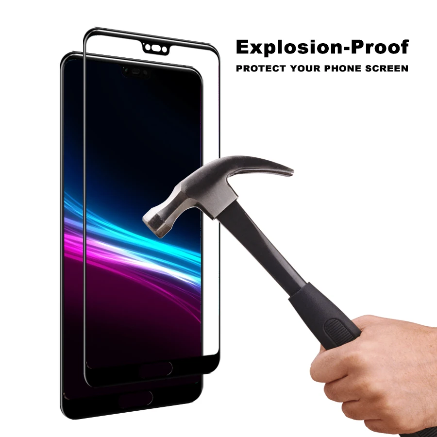 Full Glue Cover Tempered Glass For Huawei Honor 10 Screen Protector protective film Honor10 glass |