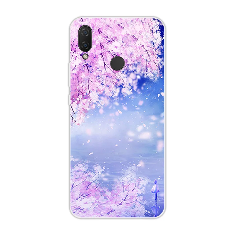 Чехлы для Huawei nova 3i роскошный ТПУ Мягкий силиконовый чехол телефона 6 3 дюйма Fundas P