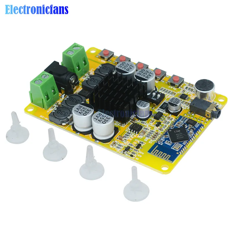 TDA7492 2x50 Вт беспроводной Bluetooth 4 0 стерео усилитель платы модуля двухканальный с