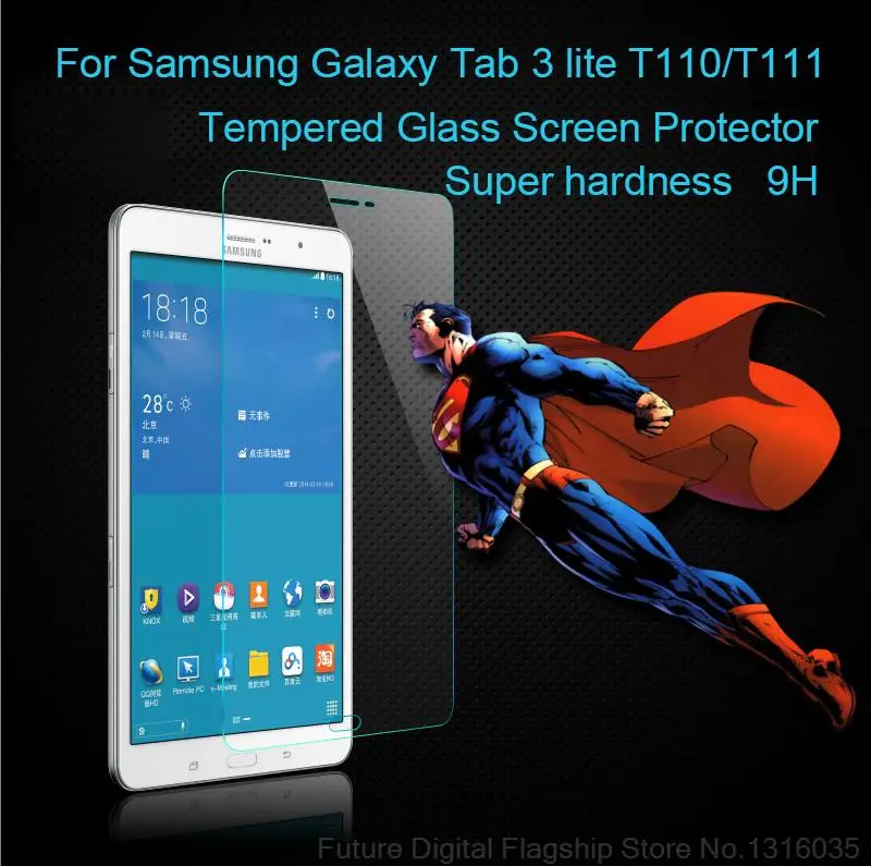 Для Samsung Galaxy tab 3 lite 7.0 T111 T110 T113 T116 Премиум закаленное стекло Защитная пленка с