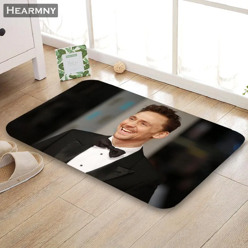 HEARMNY, Новое поступление, коврик для двери, том Хиддлстон, актёр, домашний коврик, машинное производство, противоскользящий ковер, для гостиной/прихожей, коврик для ванной, для детей