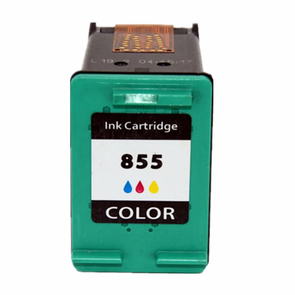 Восстановленный чернильный картридж для HP855 Deskjet 5748 6548 6848 9808 Officejet K7108 9868 6208 6318 PSC 7208